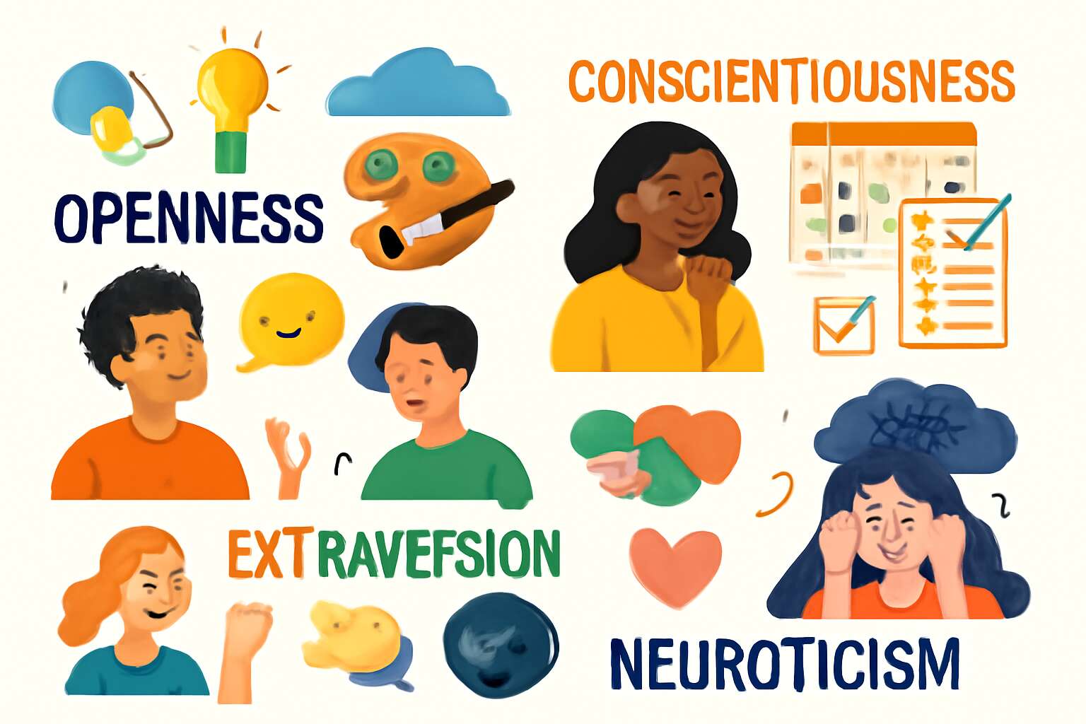 what are the big five in psychology