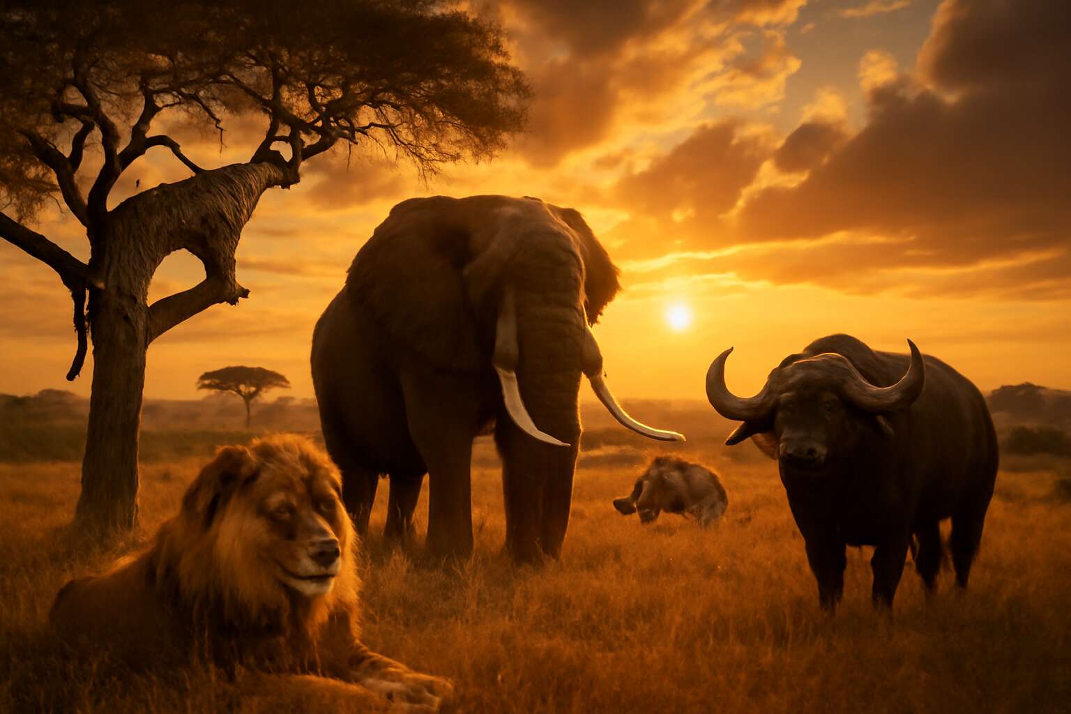 big five wild animal