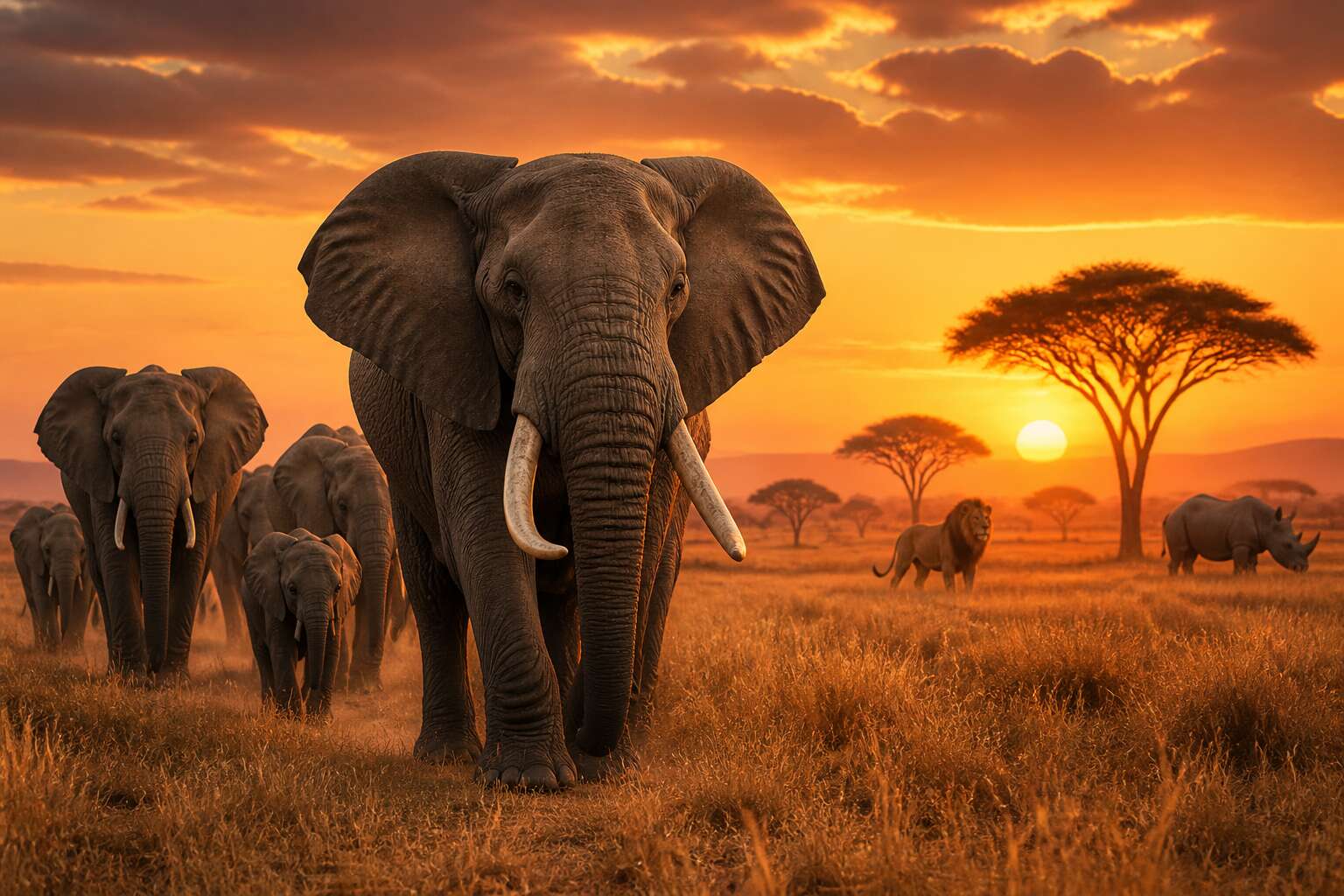 big five arrivals