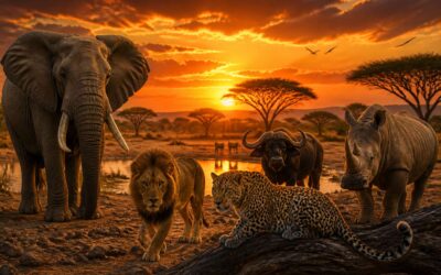 Spot the africa big five animals on an unforgettable safari.